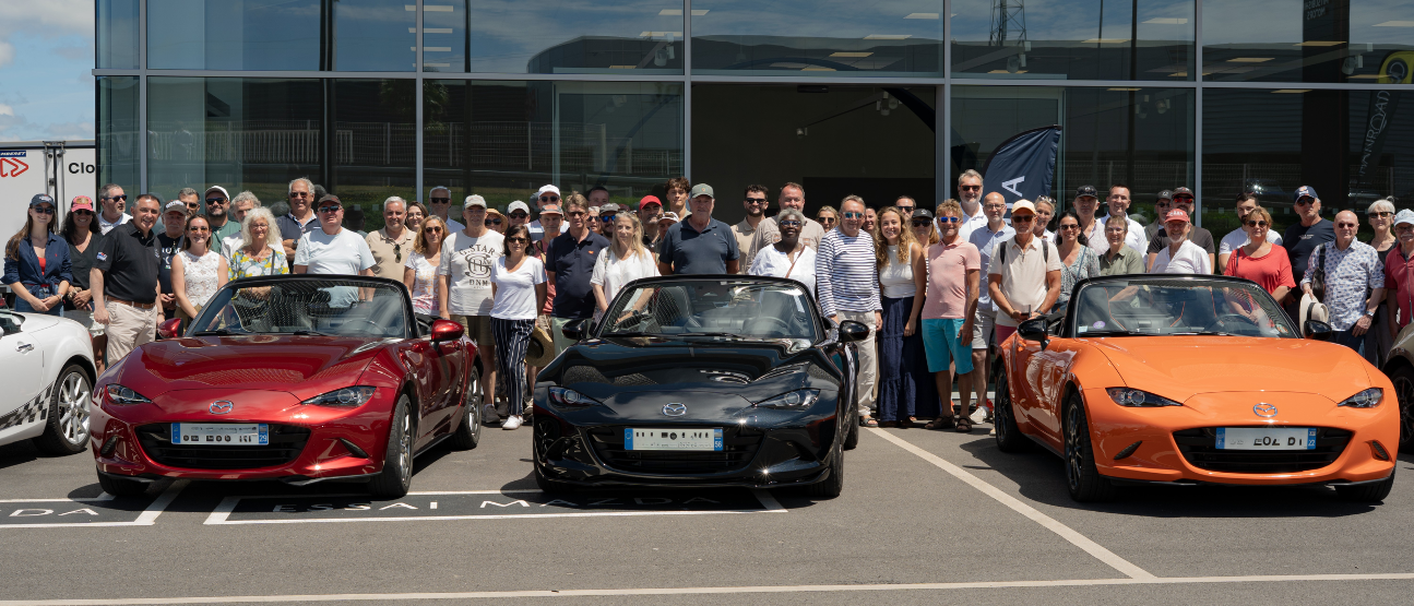MX-5 Tour 2026 – Évènement clients Mazda Groupe Lancien